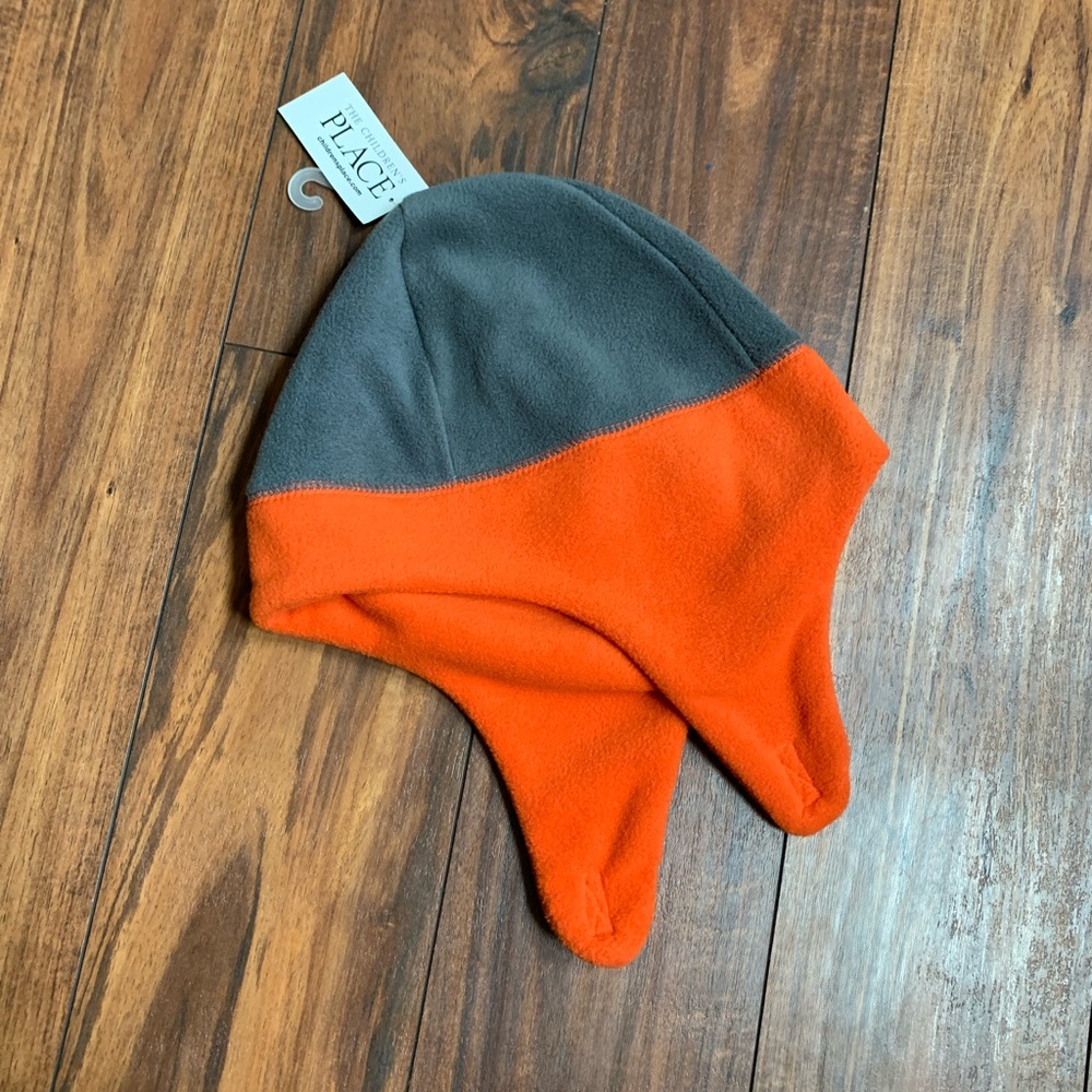Winter sports fleece beanie cap